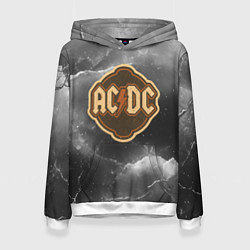 Женская толстовка ACDC ретро логотип