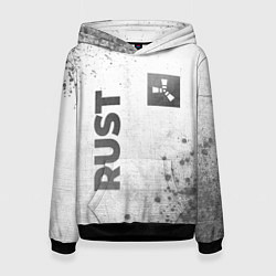 Женская толстовка Rust - white gradient вертикально