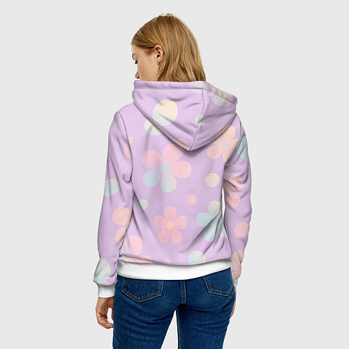 Женская толстовка Astro anime / 3D-Белый – фото 4