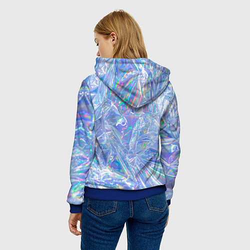 Женская толстовка Astro четыре фото / 3D-Синий – фото 4