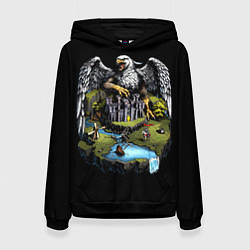 Женская толстовка Королевский грифон замка - Герои Меча и Магии 3