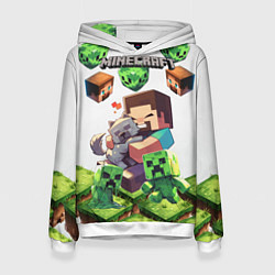 Женская толстовка World of minecraft
