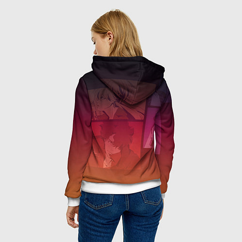 Женская толстовка Lazarus Art / 3D-Белый – фото 4