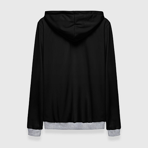 Женская толстовка Xxxtentacion dark / 3D-Меланж – фото 2