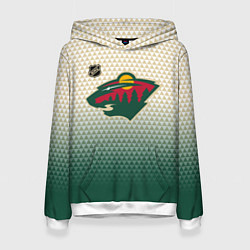 Женская толстовка Миннесота Уайлд - геометрический градиент