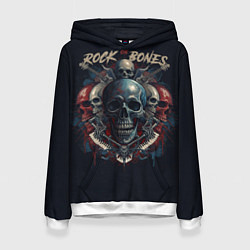Женская толстовка Rock on Bones