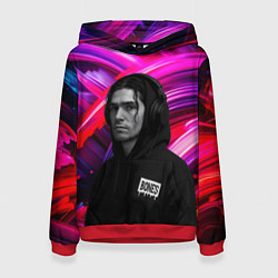 Женская толстовка Bones в наушниках