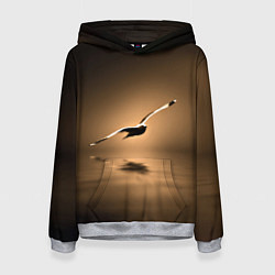 Женская толстовка Летящая птица