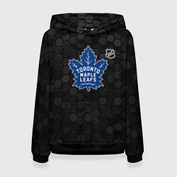 Женская толстовка Торонто Мейпл Лифс - темные соты