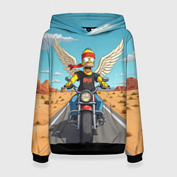 Женская толстовка Летящий в даль Гомер - Ария