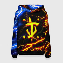 Женская толстовка Doom молнии шторм