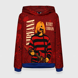 Женская толстовка Нирвана, гранж из 90-х