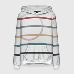 Женская толстовка Stripes and circle