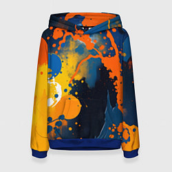 Женская толстовка Краска на стене