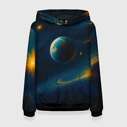 Женская толстовка Пространство Вселенной