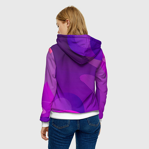 Женская толстовка XXXTentacion танцует в стиле 80х / 3D-Белый – фото 4