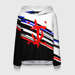 Женская толстовка Doom line color