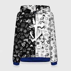 Женская толстовка Doom ачивки паттерн