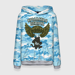 Женская толстовка Крылатая пехота - пантера