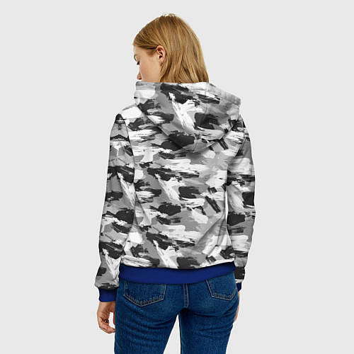 Женская толстовка Гордость России ВДВ / 3D-Синий – фото 4