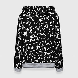 Женская толстовка Черный камуфляж