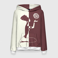 Женская толстовка Силуэт африканки