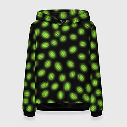 Женская толстовка Неоновые бактерии