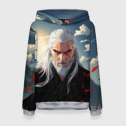 Женская толстовка Ведьмак стиль аниме