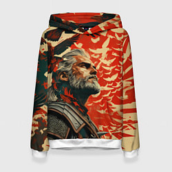 Женская толстовка Ведьмак и птицы