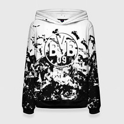 Женская толстовка Borussia черные краски