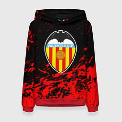 Женская толстовка Валенсия брызги красок