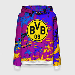 Женская толстовка Borussia абстрактные краски
