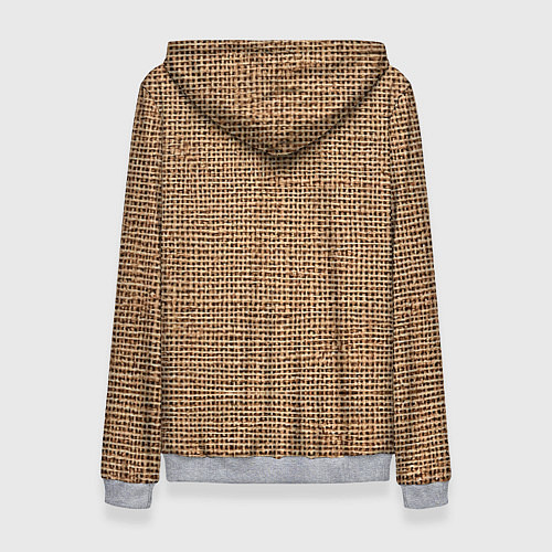 Женская толстовка Мешковина имитация / 3D-Меланж – фото 2