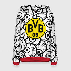 Женская толстовка Borussia глаза текстура