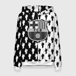 Женская толстовка Barcelona спортивный паттерн