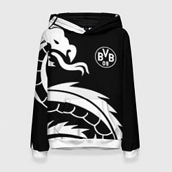 Женская толстовка Borussia дракон белый