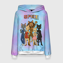Женская толстовка Spice girls кошки из 90х