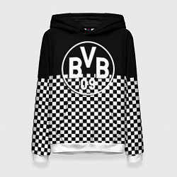 Женская толстовка Borussia шахматная клетка