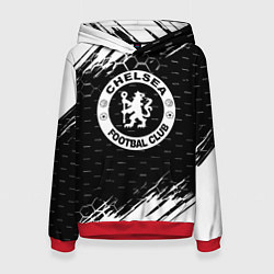 Женская толстовка Chelsea штрихи красок текстура