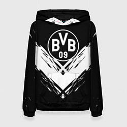 Женская толстовка Borussia белые краски линии