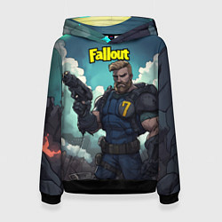 Женская толстовка Fallout седьмой