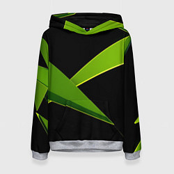 Женская толстовка Geometric neon