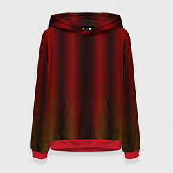 Женская толстовка Neon red orange lines