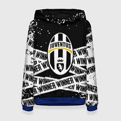 Женская толстовка Juventus подедитель краски
