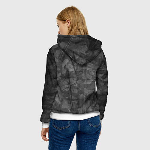 Женская толстовка Контр cтрайк два / 3D-Белый – фото 4