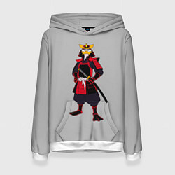 Женская толстовка Утка-самурай с катаной