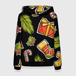 Женская толстовка Рождественский вайб