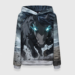 Женская толстовка Мощный конь