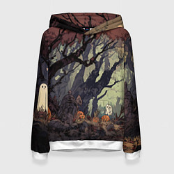 Женская толстовка Призрачный лес
