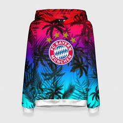 Женская толстовка Бавария Мюнхен неон тропики